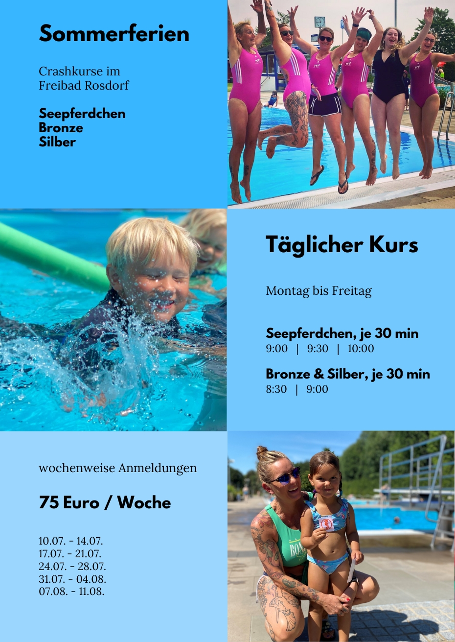 MF Sports - Schwimmkurse Sommerferien 2023
